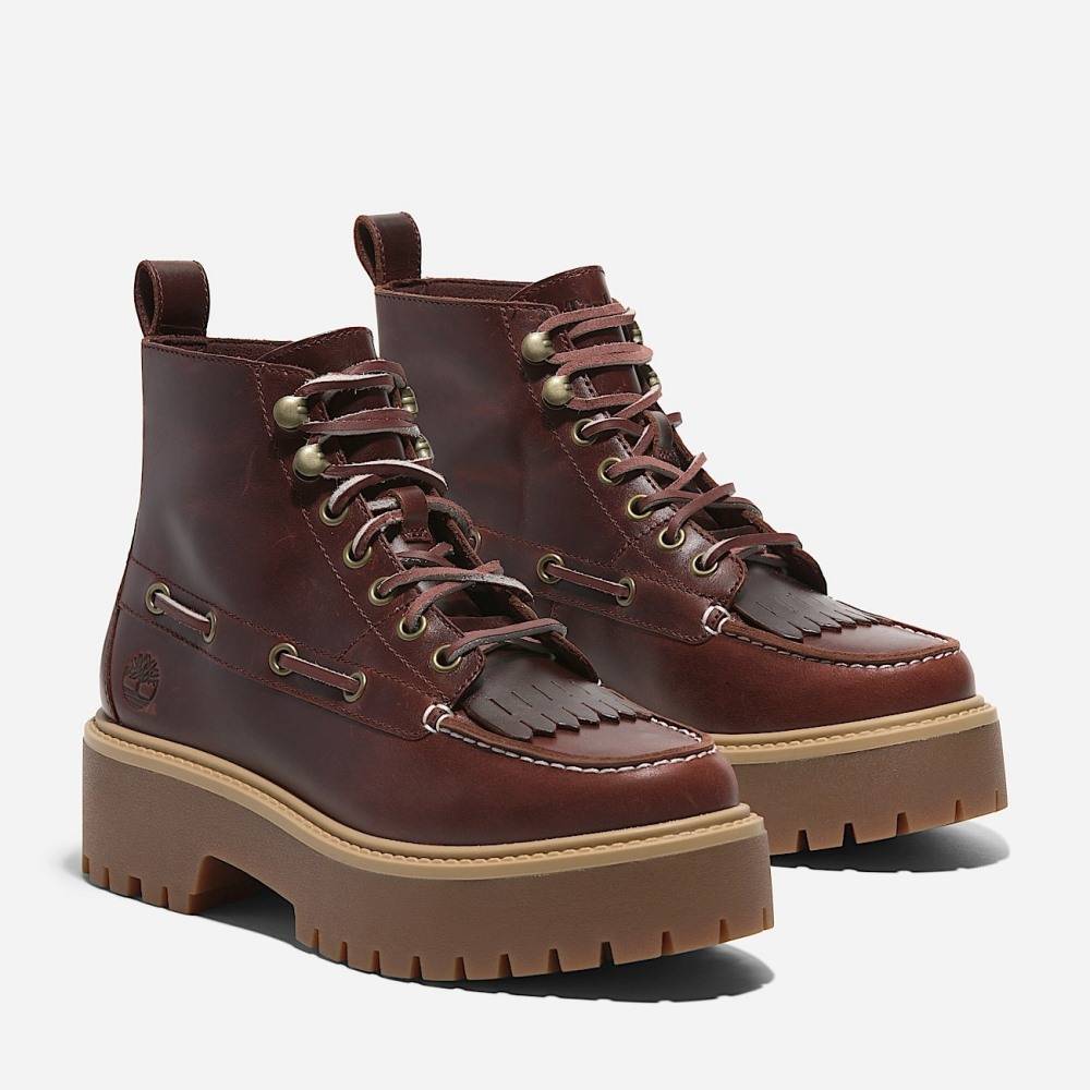 TIMBERLAND WOMEN’S STONE STREET PLATFORM KILTIE BOOT