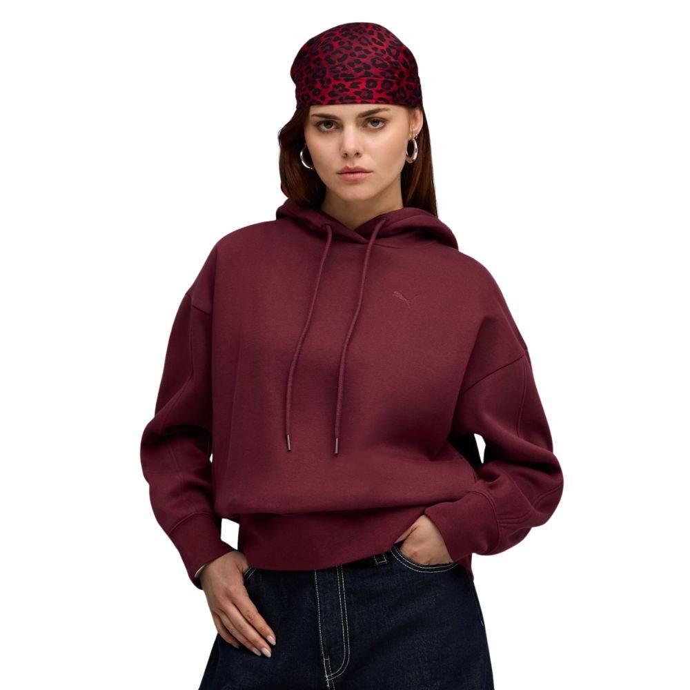 PUMA HER OVERSIZED HOODIE FL