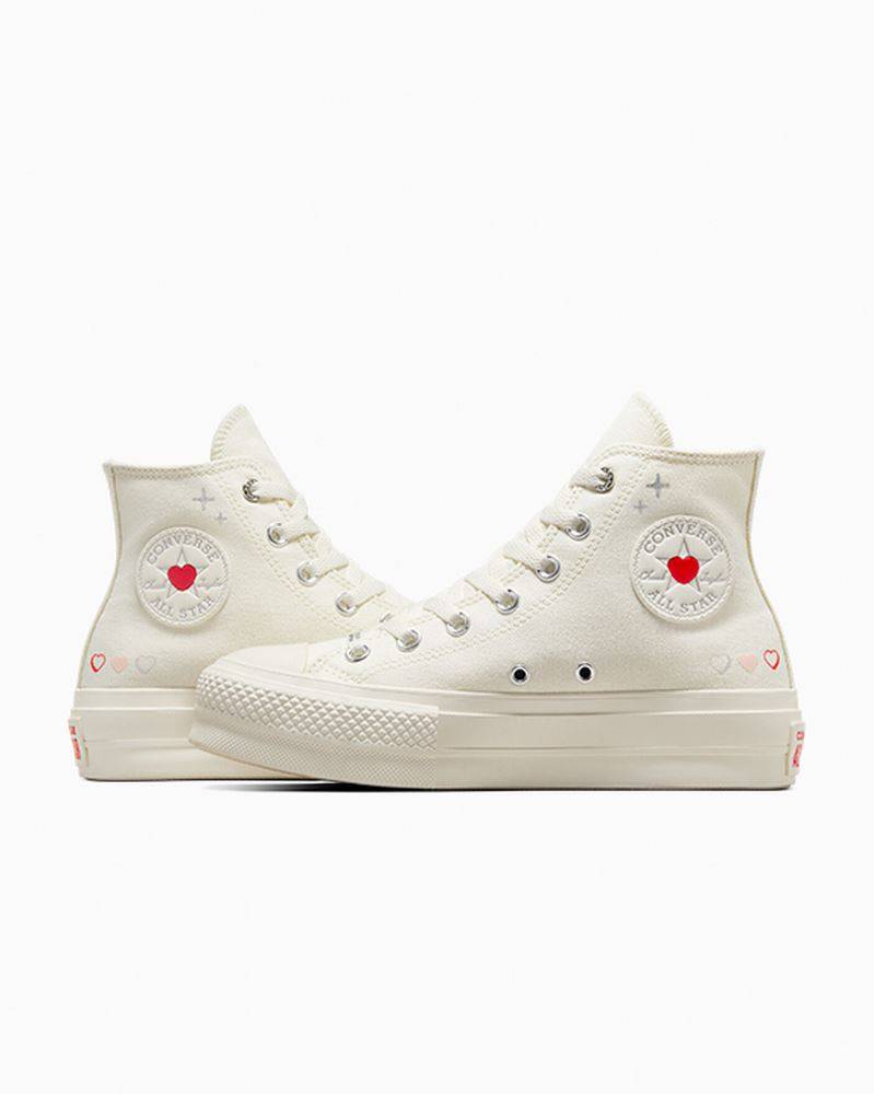 CONVERSE ALL STAR LIFT PLATFORM Y2K HEART