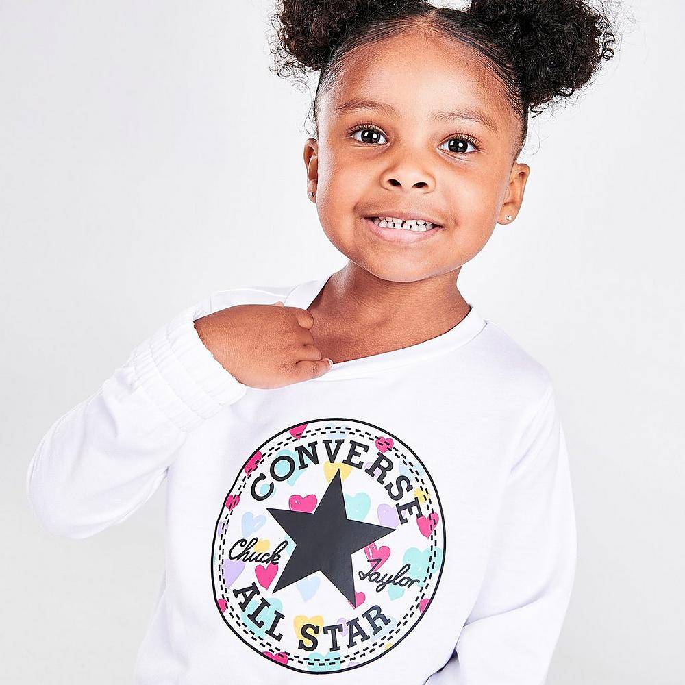 CONVERSE INFANT GIRL CHUCK PATCH LEGGING SET