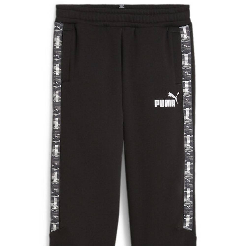 PUMA ESS TAPE CAMO SWEATPANTS FL B