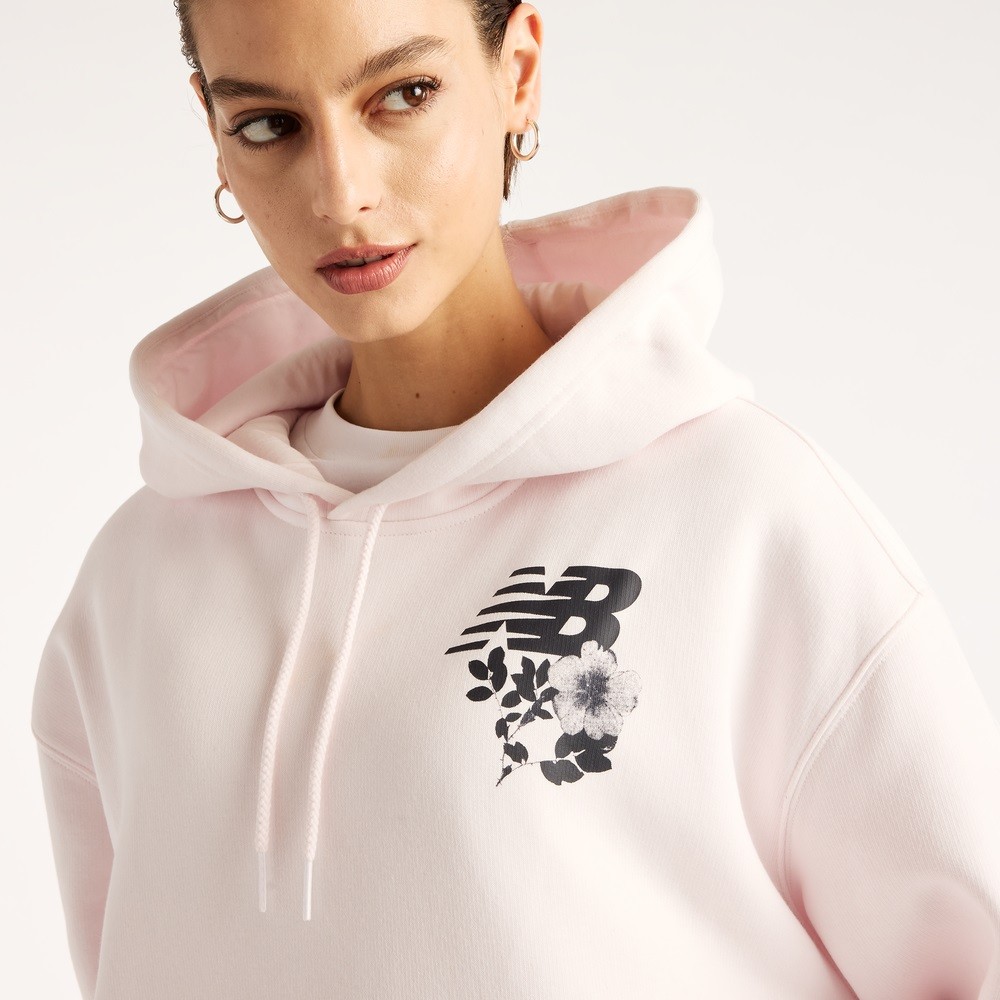 NEW BALANCE PRESSED FLOWERS HOODIE