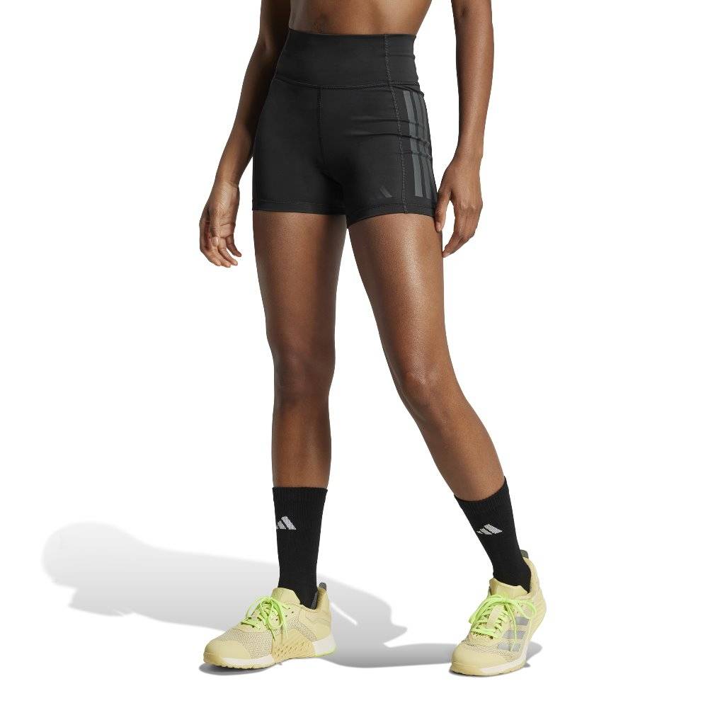 ADIDAS OPTIME 3 STRIPES 1/4 SHORT LEGGINGS