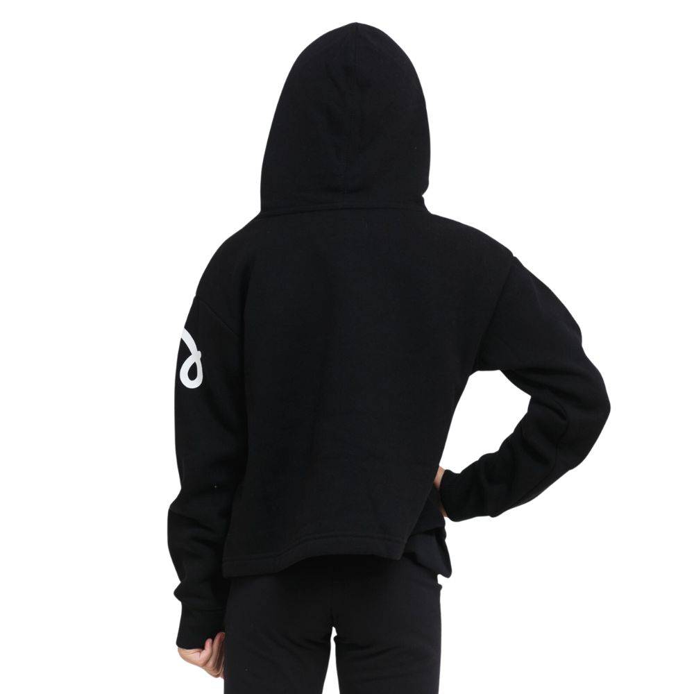 CONVERSE GIRLS CHUCK PATCH CROP HOODIE