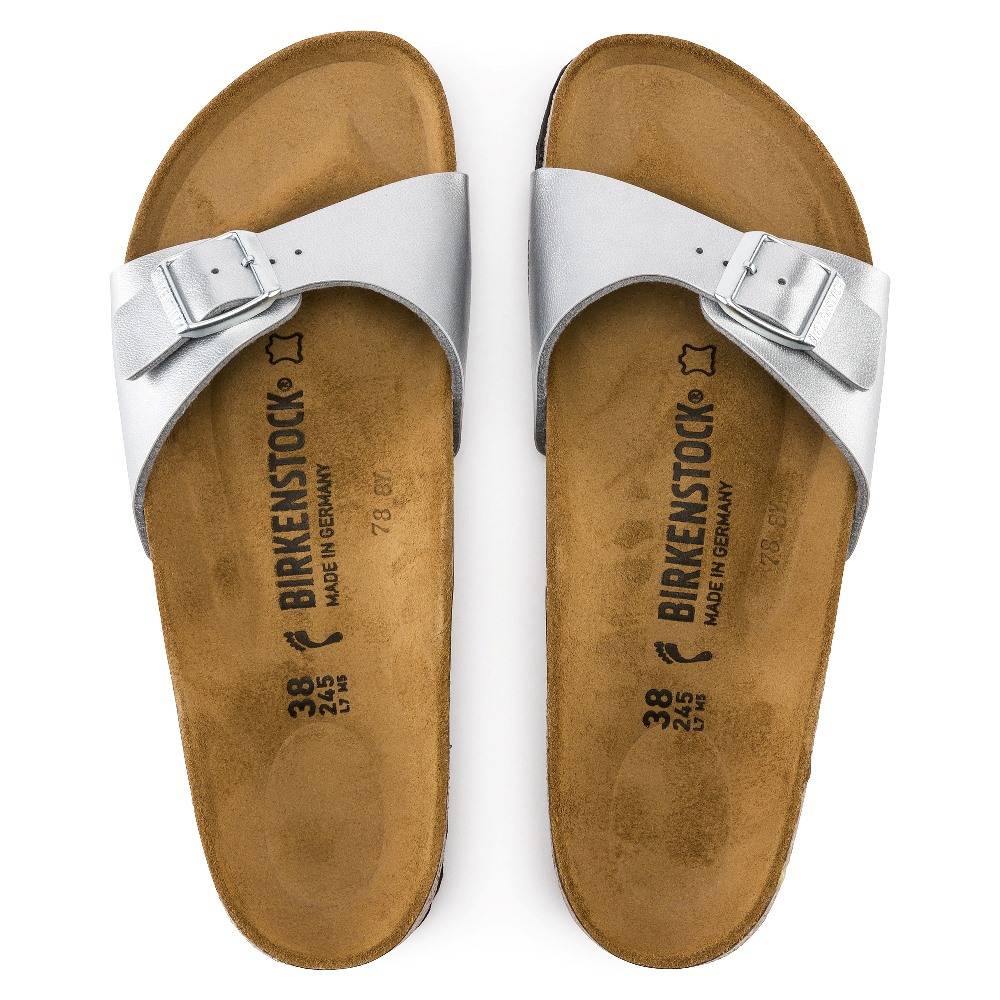BIRKENSTOCK CLASSIC MADRID BF SILVER NARROW