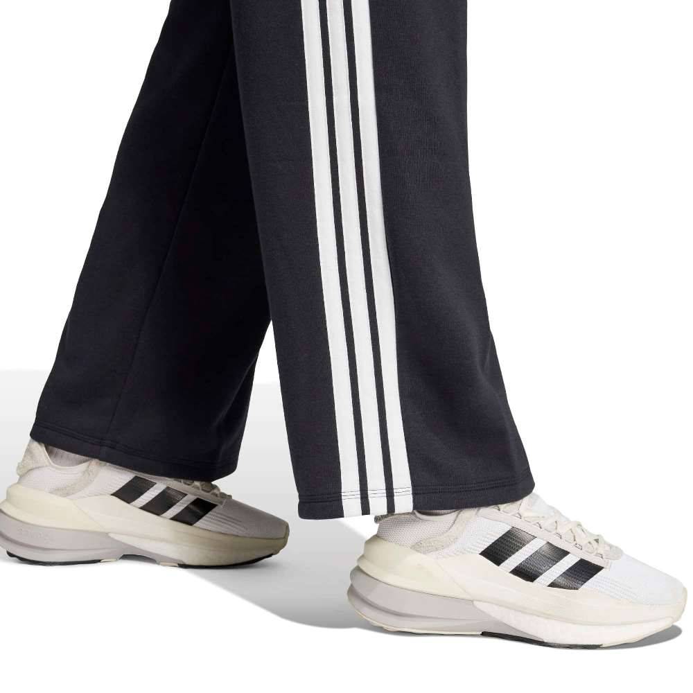 ADIDAS ESSENTIALS 3-STRIPES OPEN HEM FRENCH TERRY PANTS