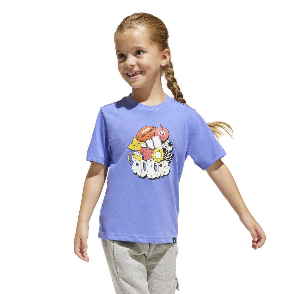 ADIDAS LITTLE KIDS FUN GRAPHIC T-SHIRT