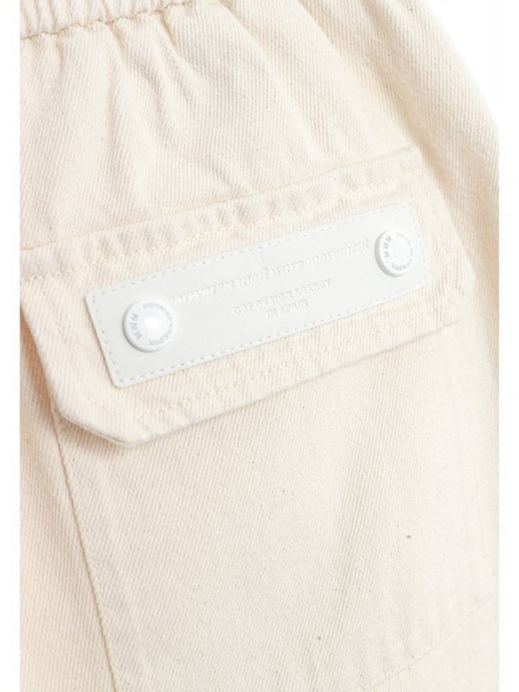 MWM TEDDY BEAR DENIM SHORTS FLOCK PATCH