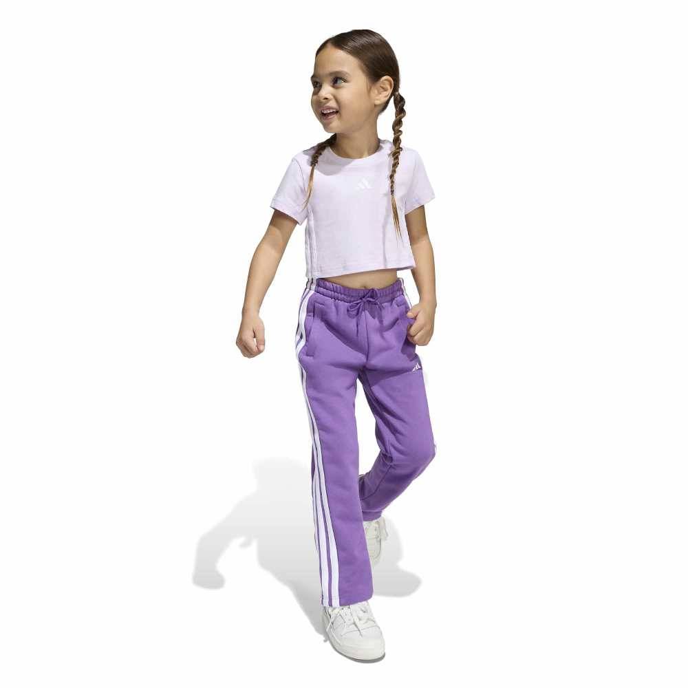 ADIDAS LITTLE GIRLS ESSENTIALS T-SHIRT SET