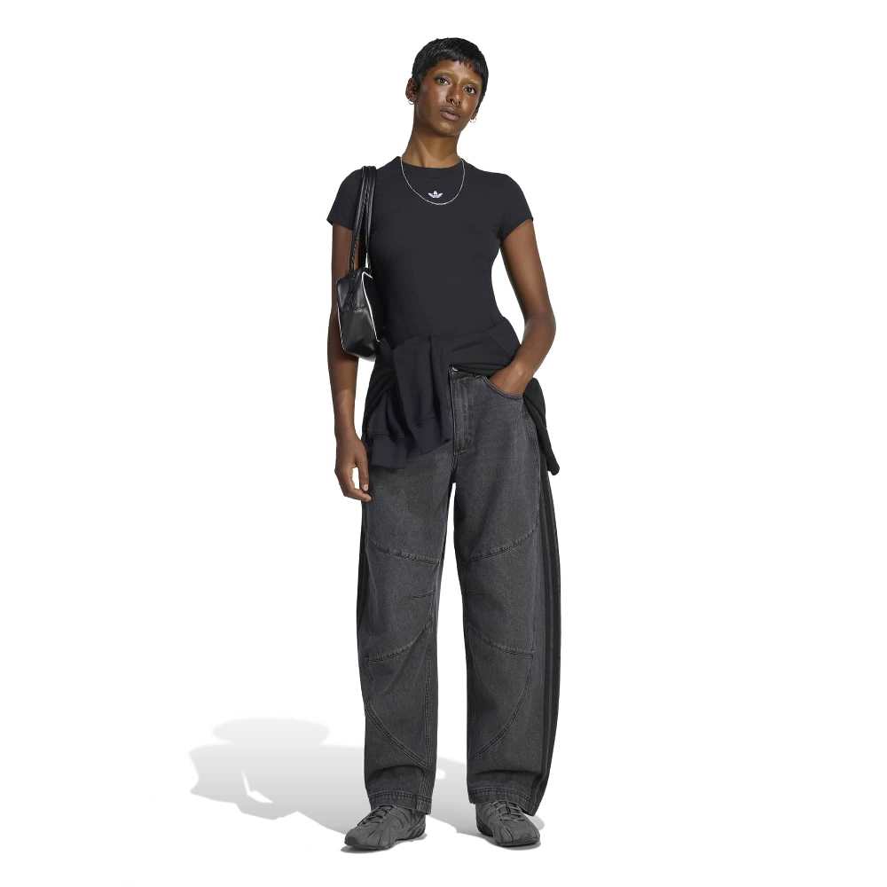 ADIDAS ORIGINALS BADIGIRL DENIM BARREL PANTS