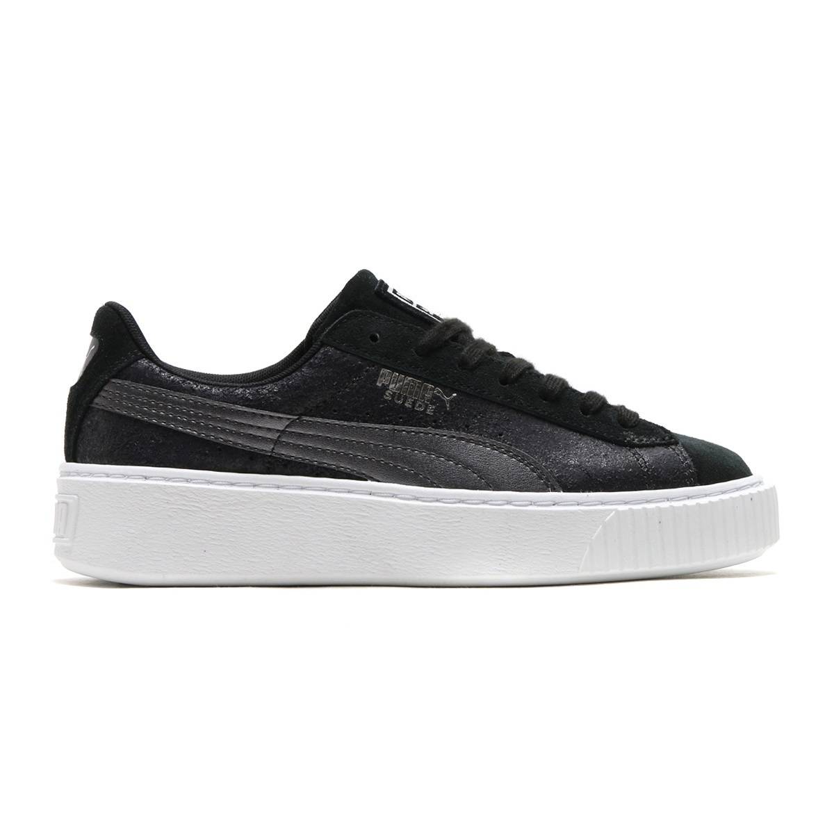 PUMA SUEDE PLATFORM METALLIC SAFARI  WOM