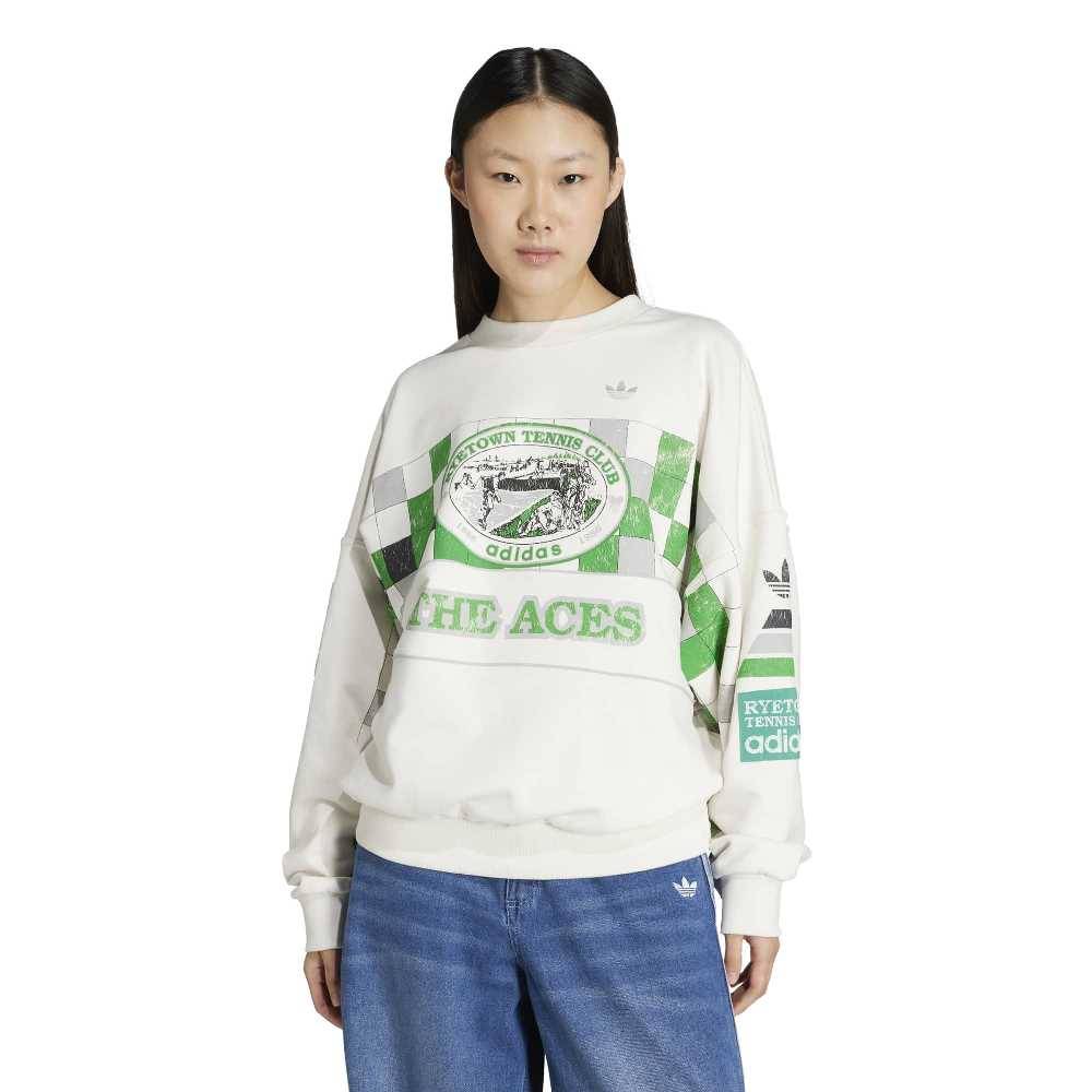 ADIDAS ORIGINALS ARCHIVE COURT SWEATSHIRT