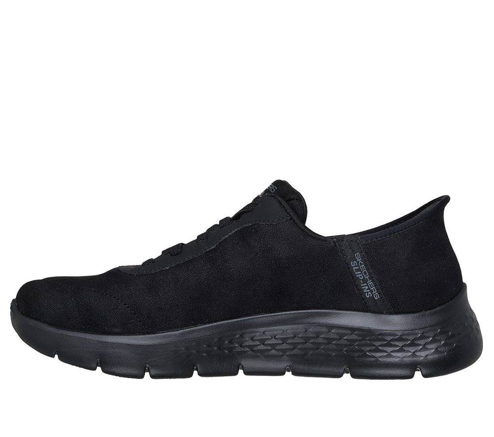 SKECHERS SLIP-INS: GO WALK FLEX - SUEDE BUNGEE
