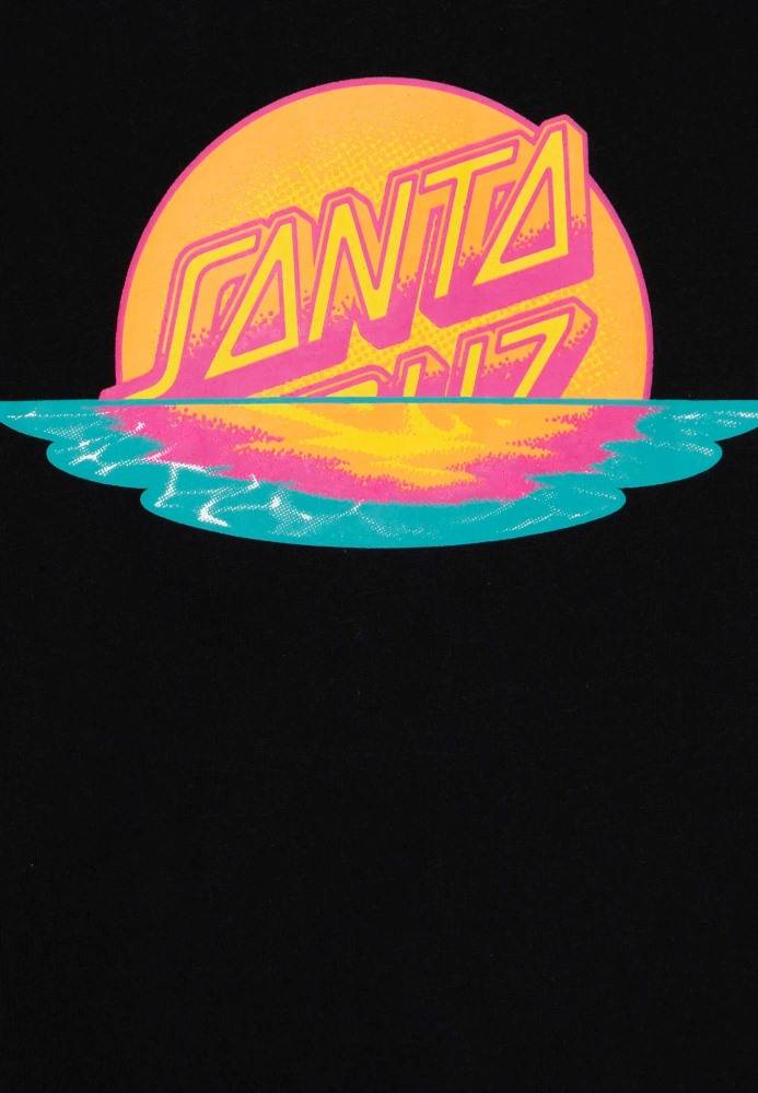 SANTA CRUZ YOUTH SUNDOWN DOT FRONT T-SHIRT