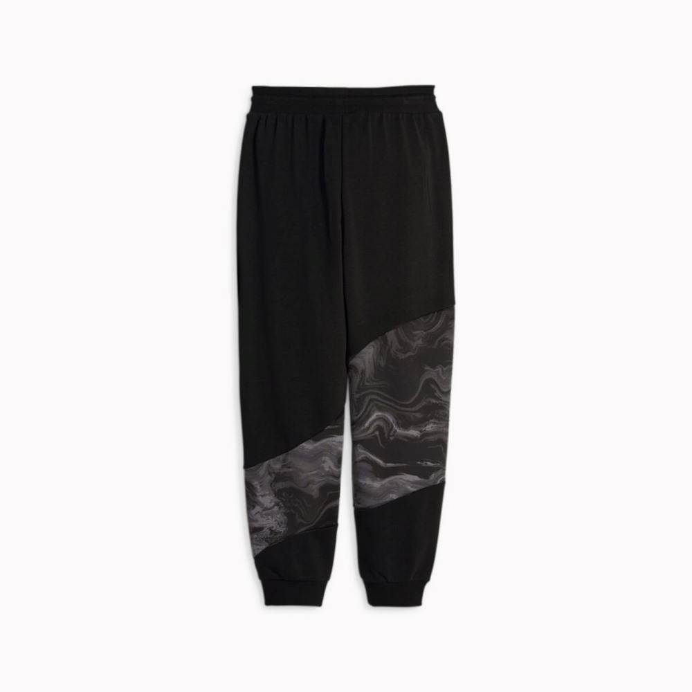 PUMA GIRLS POWER CAT MARBLEIZED SWEATPANTS