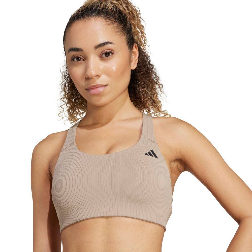 ADIDAS PRIMELIFTIMPACT RIB MEDIUM SUPPORT TRAINING BRA