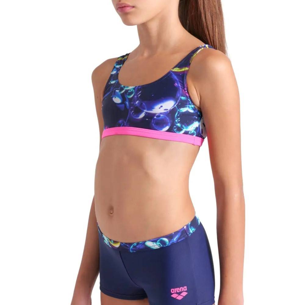 ARENA GIRLS' SOAP BUBBLES BIKINI BRALETTE