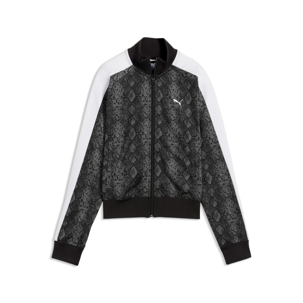 PUMA T7 SNAKE AOP SHORT TRACK JACKET