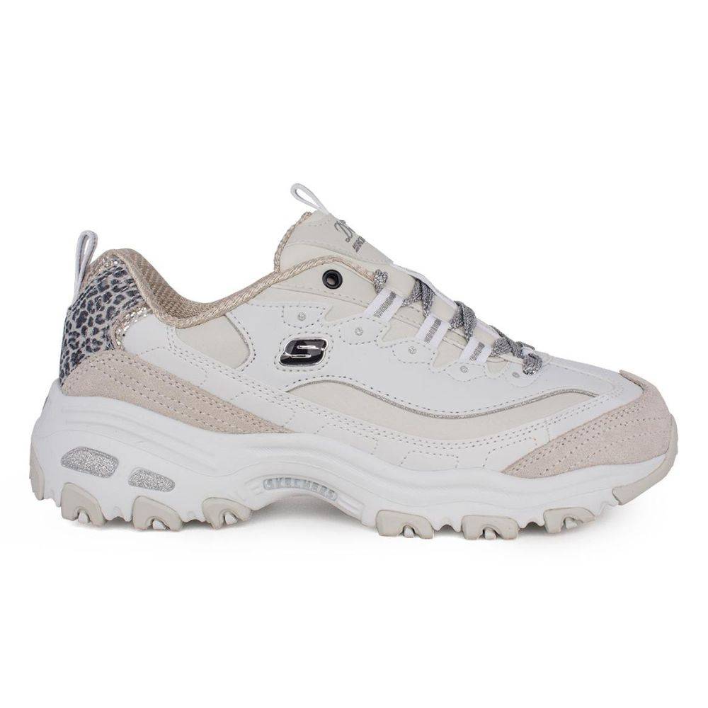 SKECHERS D'LITES - SPARKLED TRIM LACE UP