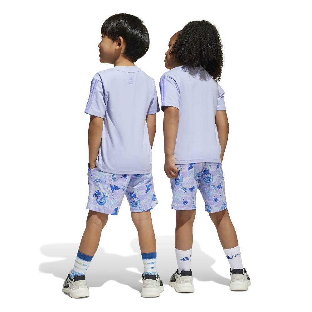 ADIDAS LITTLE KIDS DISNEY LILO & STITCH T-SHIRT SET