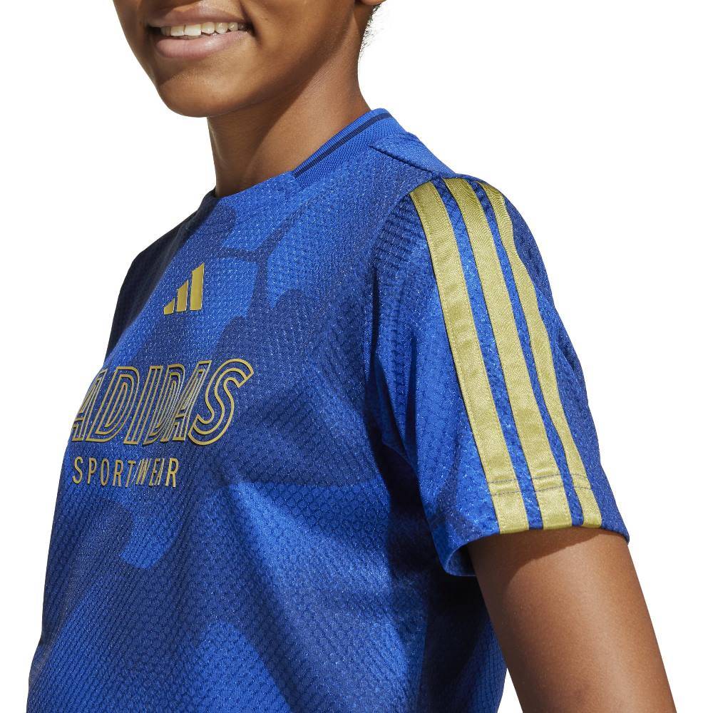 ADIDAS YOUTH HOUSE OF TIRO COLORS OF FOOTBALL T-SHIRT