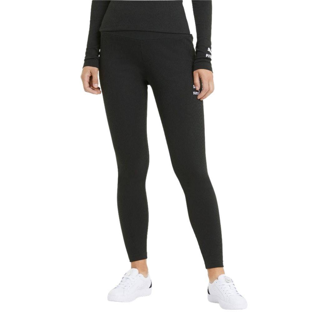 PUMA CLASSICS HIGH WAIST RIBBED LEGGINGS