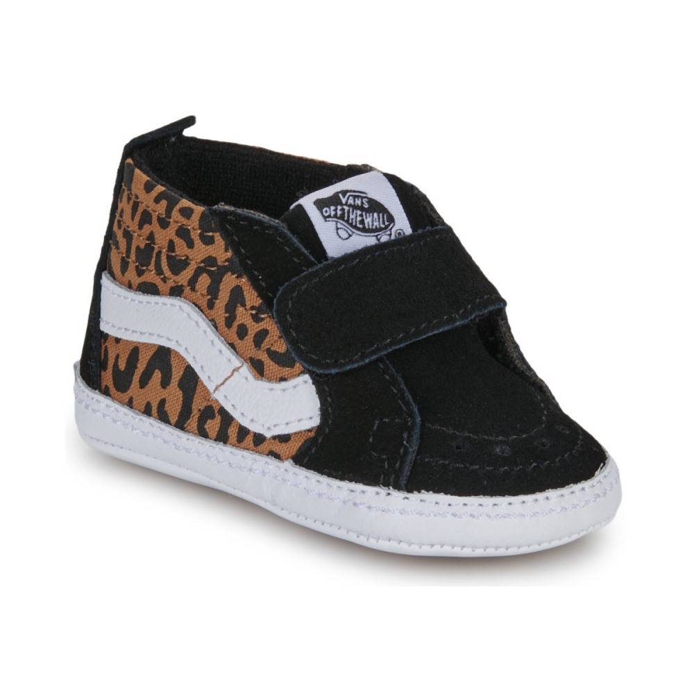 VANS  INFANT SK8-HI LEOPARD CRIB SHOES (0-1 YEARS)