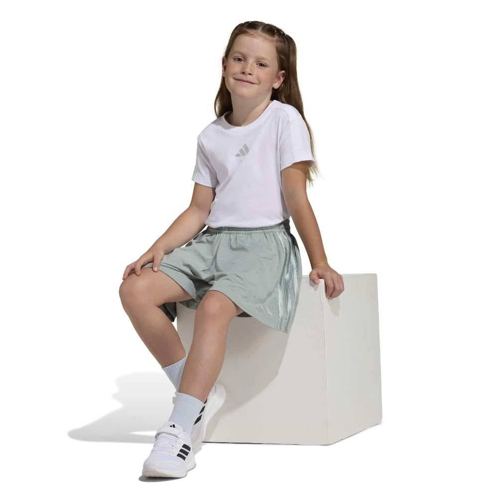 ADIDAS LITTLE GIRLS SEASONALS GLAM SHORT SET