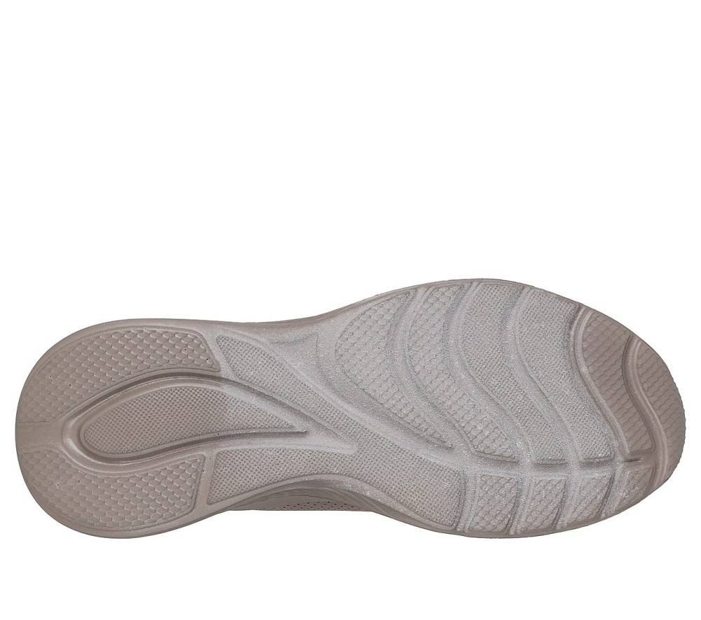 SKECHERS BOBS SQUAD WAVES - JUST WADING LACE-UP WOMENS SNEAKERS