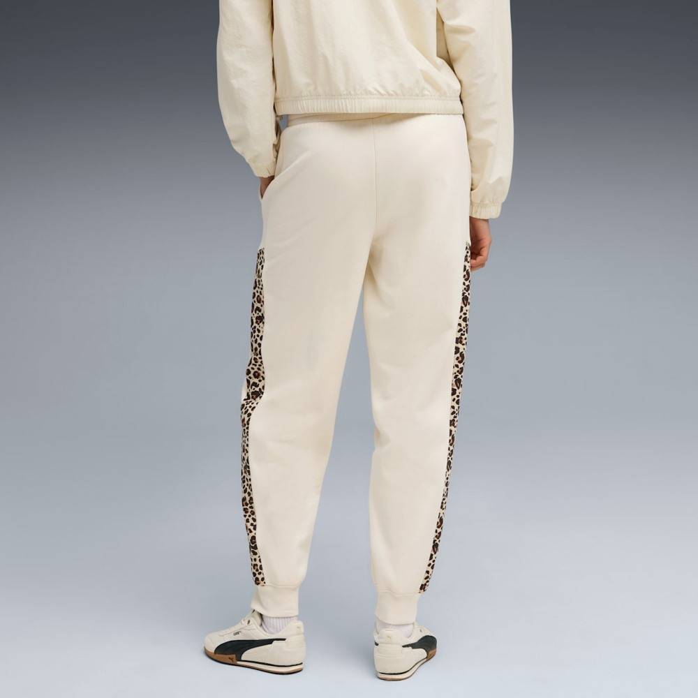 PUMA ESS GRAPHIC ANIMAL COMFORT HIGH-WAIST SWEATPANTS FLEECE CL