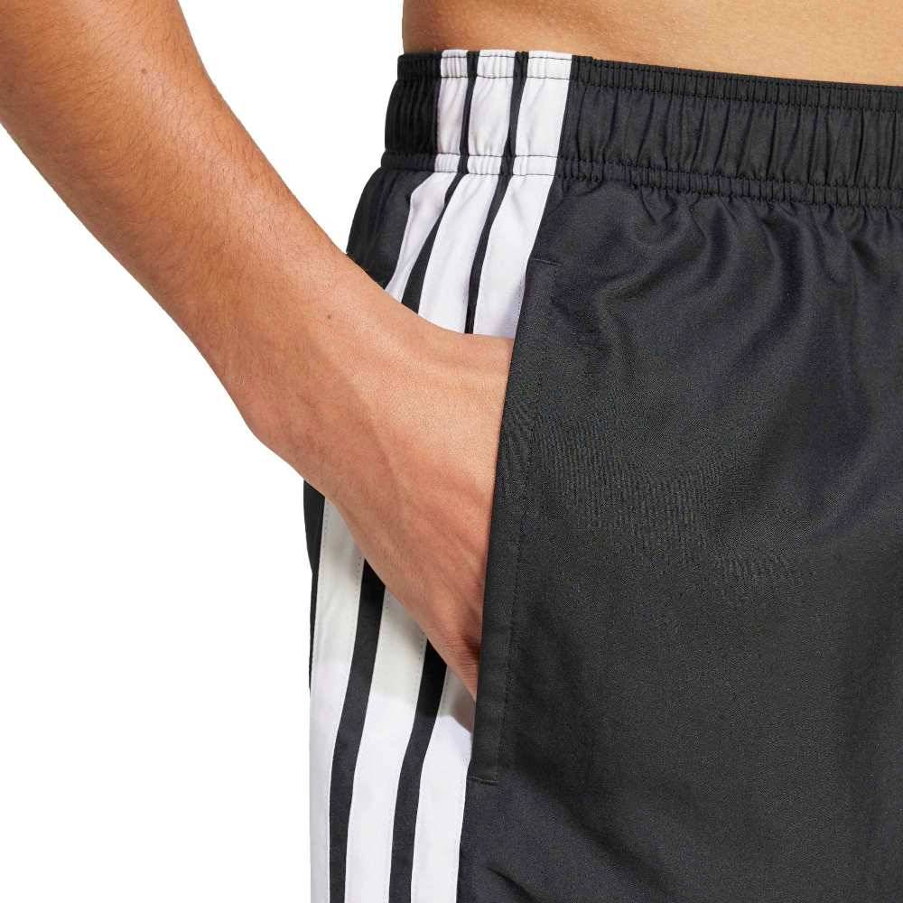 ADIDAS M 3 STRIPES SWIM SHORTS 3 INCH