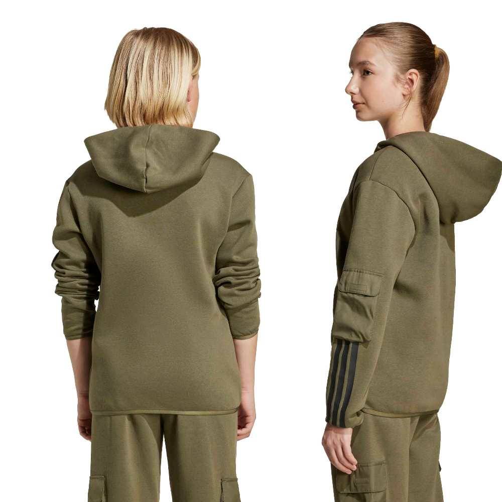 ADIDAS YOUTH UTILITY PACK FLEECE HOODIE
