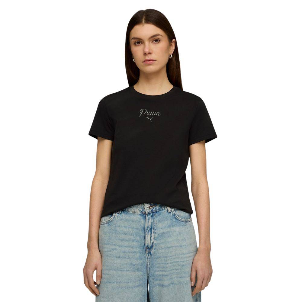 PUMA ESS SCRIPT TEE