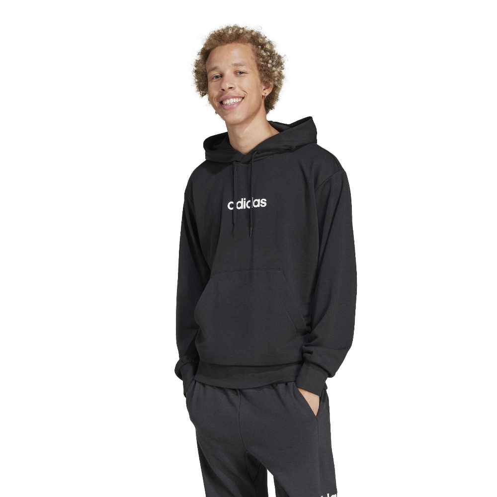 ADIDAS M ESSENTIALS LINEAR FRENCH TERRY HOODIE