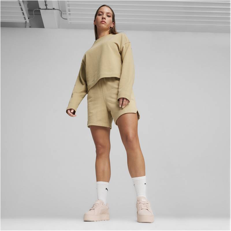 PUMA BETTER SPORTSWEAR HIGH-WAIST SHORTS 5''
