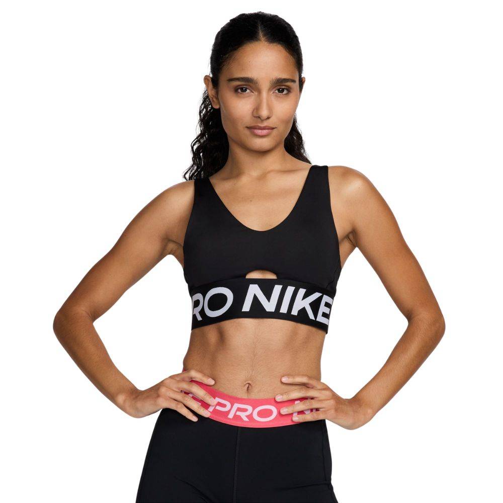 NIKE INDY PLUNGE MEDIUM-SUPPORT BOLD BRA