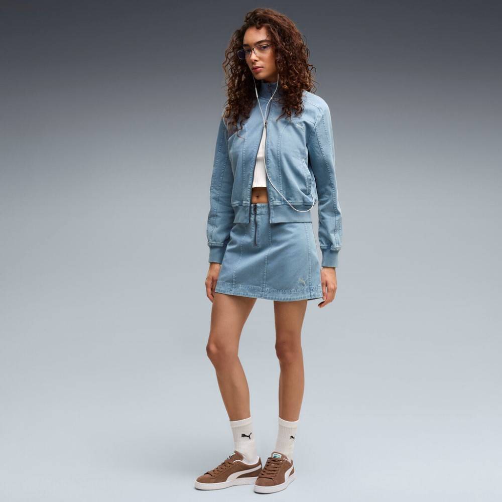 PUMA FUTURE.PUMA.ARCHIVE WASHED TWILL SKIRT