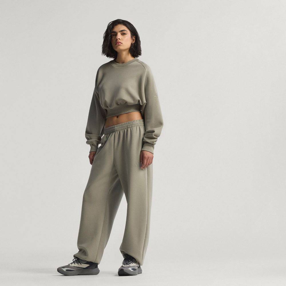 ADIDAS SOFT LUX CREW SWEATSHIRT