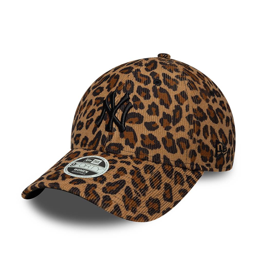 NEW ERA WMNS LEOPARD CORD 9FORTY NEW YORK YANKEES