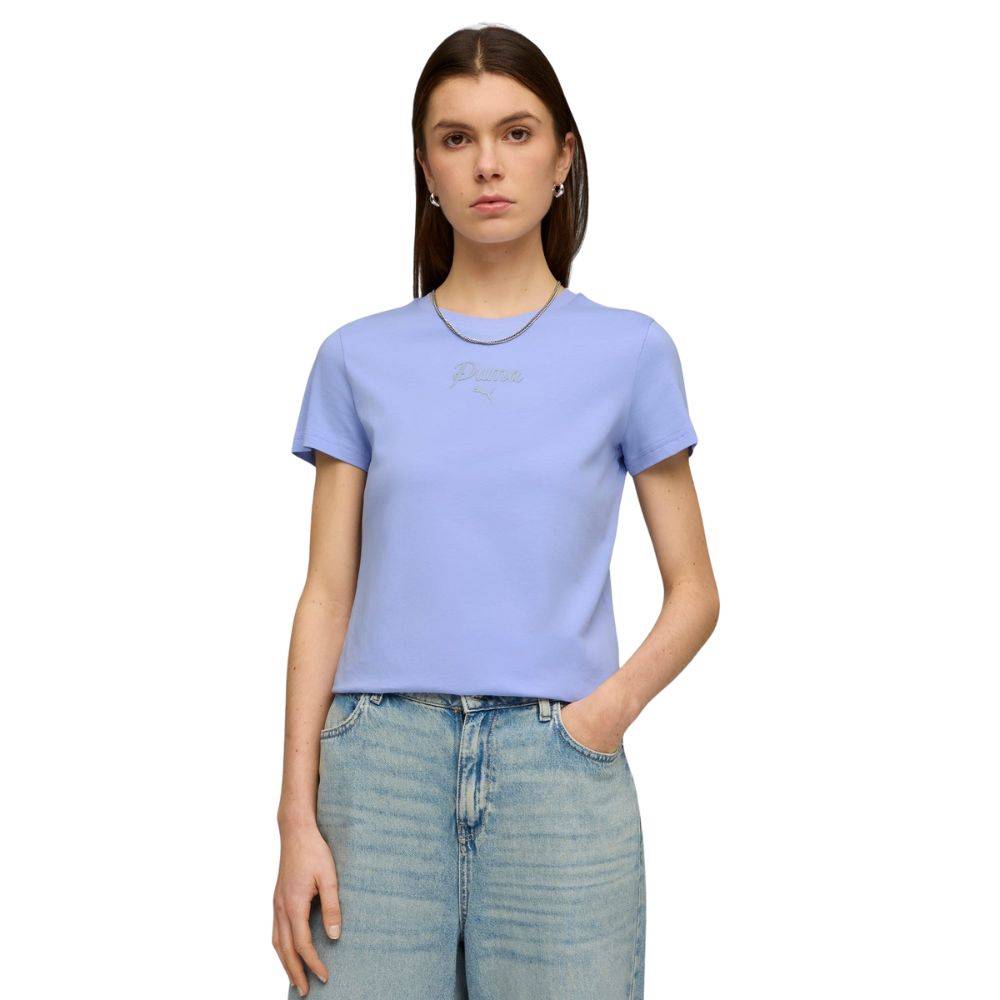 PUMA ESS SCRIPT TEE