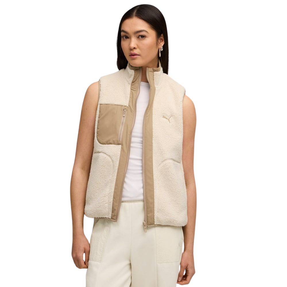 PUMA REVERSIBLE HYBRID SHERPA VEST