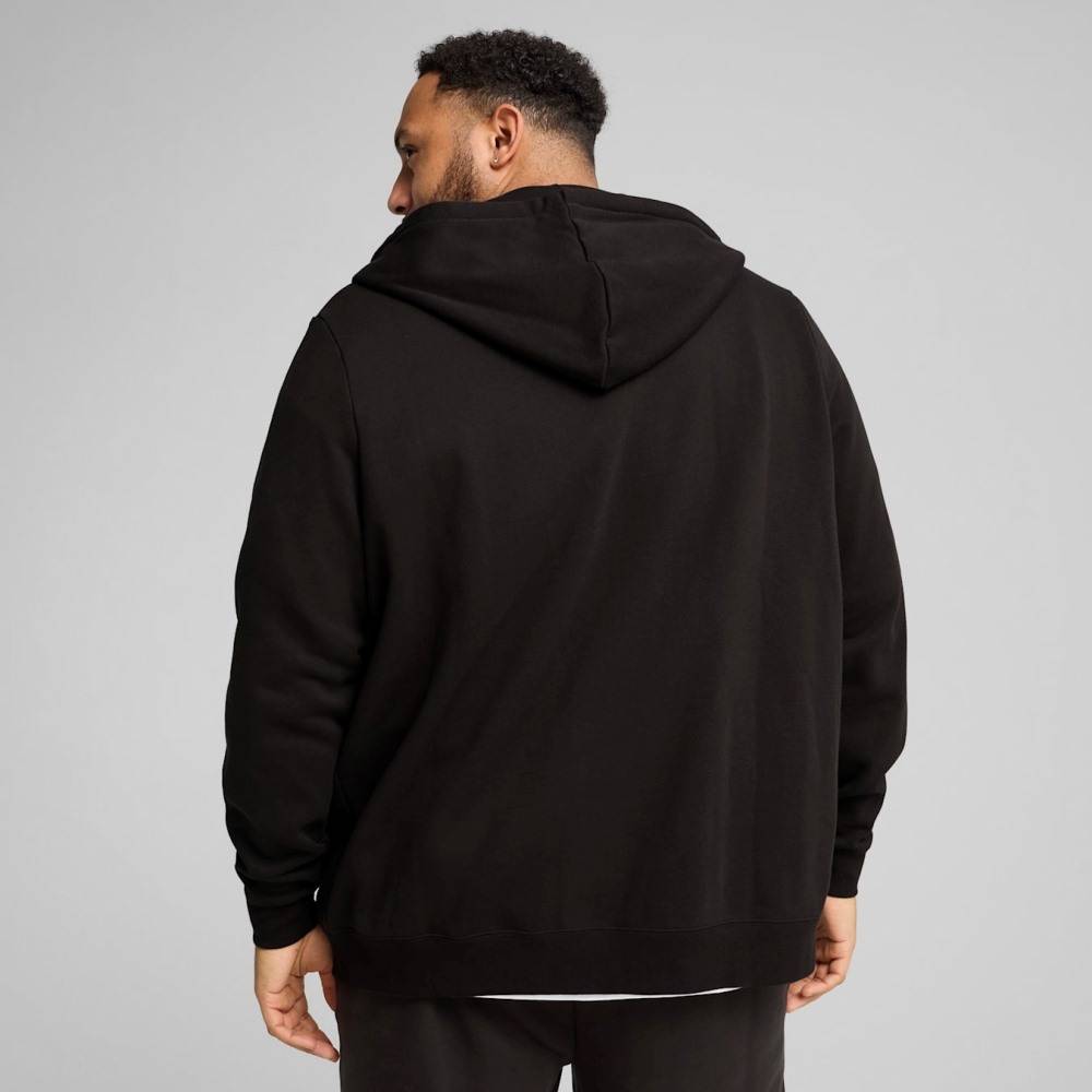 PUMA ESS SMALL NO. 1 LOGO FULL-ZIP HOODIE FL