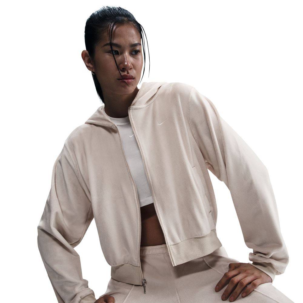 NIKE NSW WOMENS CHILL VELOUR LOOSE HOODIE