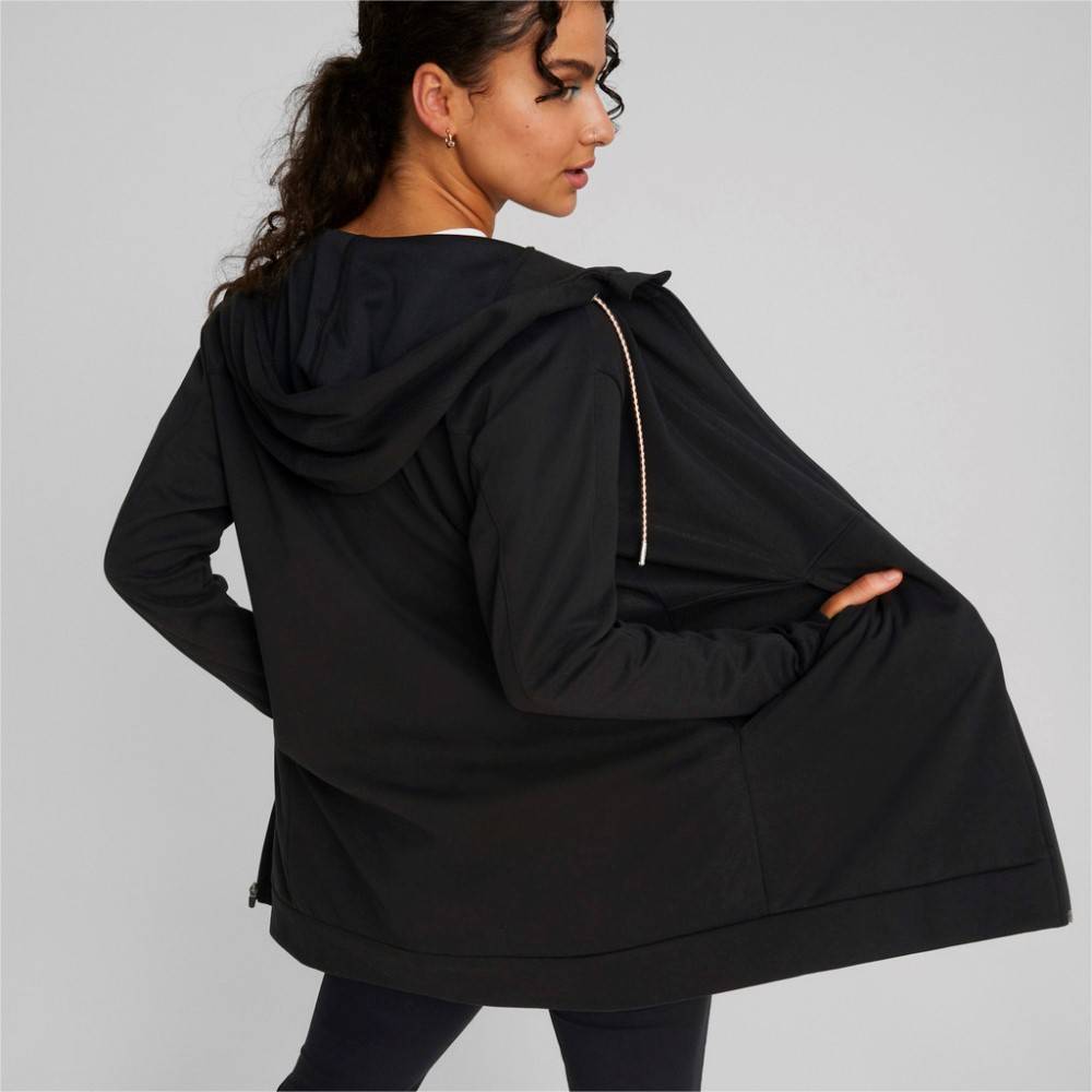 PUMA DAY IN MOTION WOMENS FULL-ZIP HOODIE