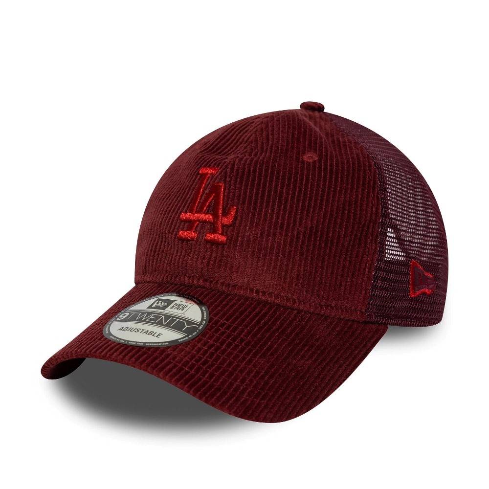 NEW ERA CORD 9TWENTY TRUCKER LOS ANGELES DODGERS ADJUSTABLE CAP