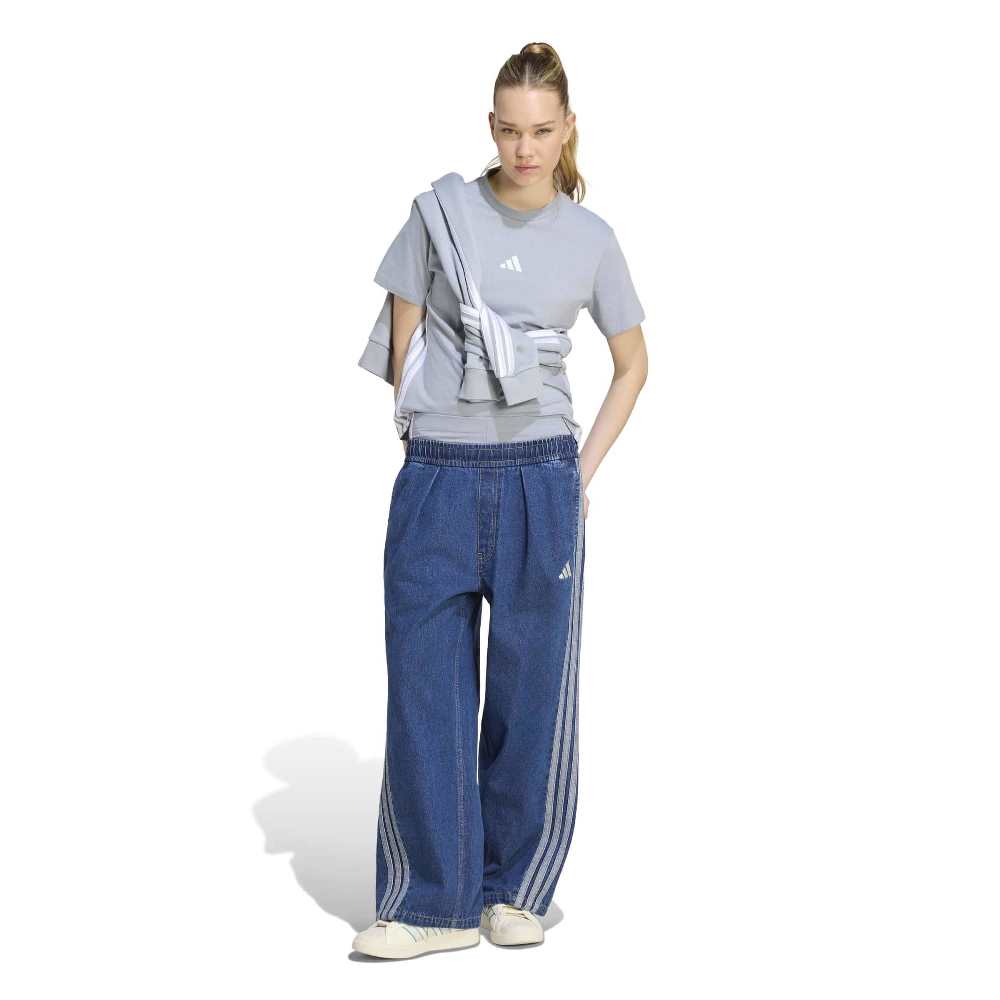 ADIDAS STADIUM WASHED DENIM LOOSE FIT PANTS