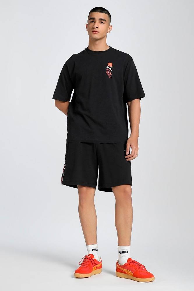 PUMA FLORAL SPORT GRAPHIC BOXY TEE