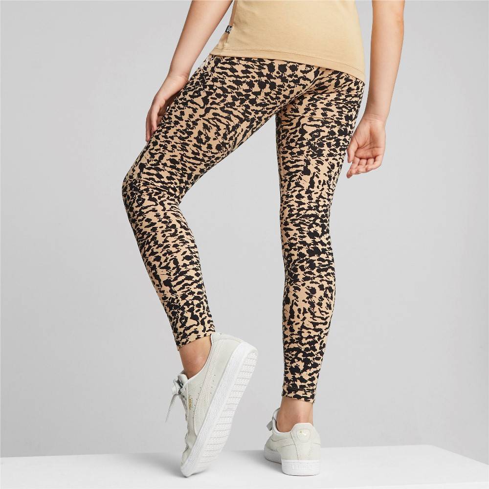 PUMA GIRLS ANIMAL PRINTED LEGGINGS