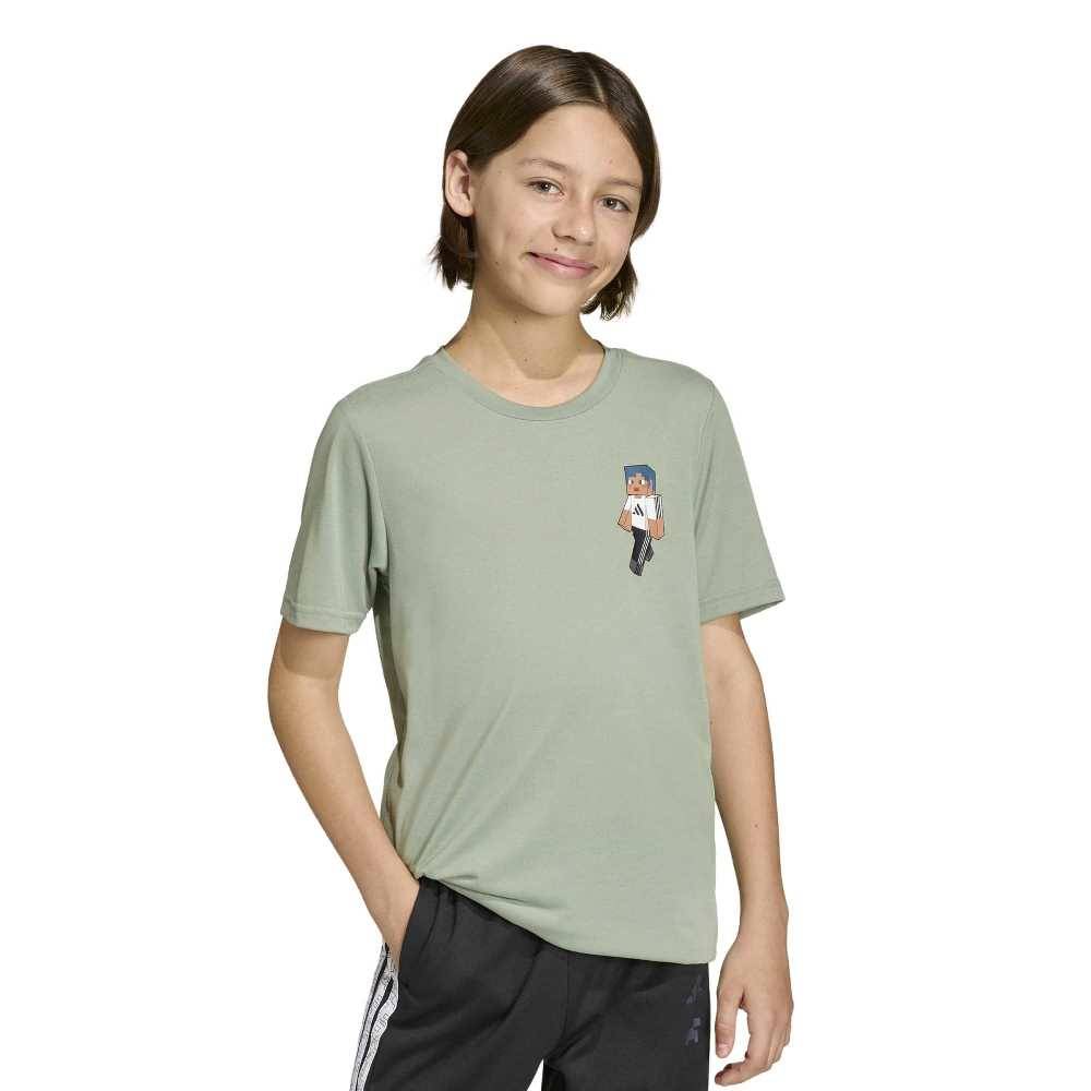 ADIDAS YOUTH MINECRAFT TRAINING T-SHIRT