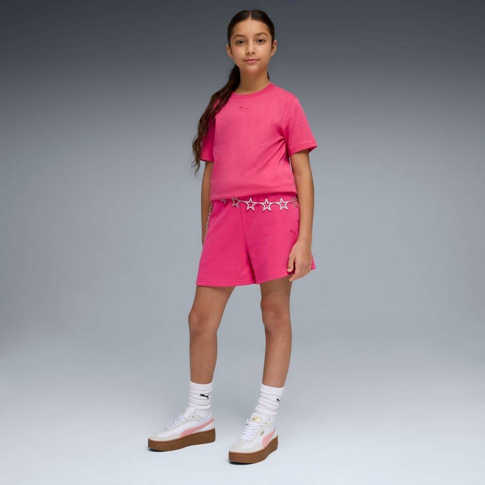 PUMA ESS HIGH WAIST SHORTS TR G